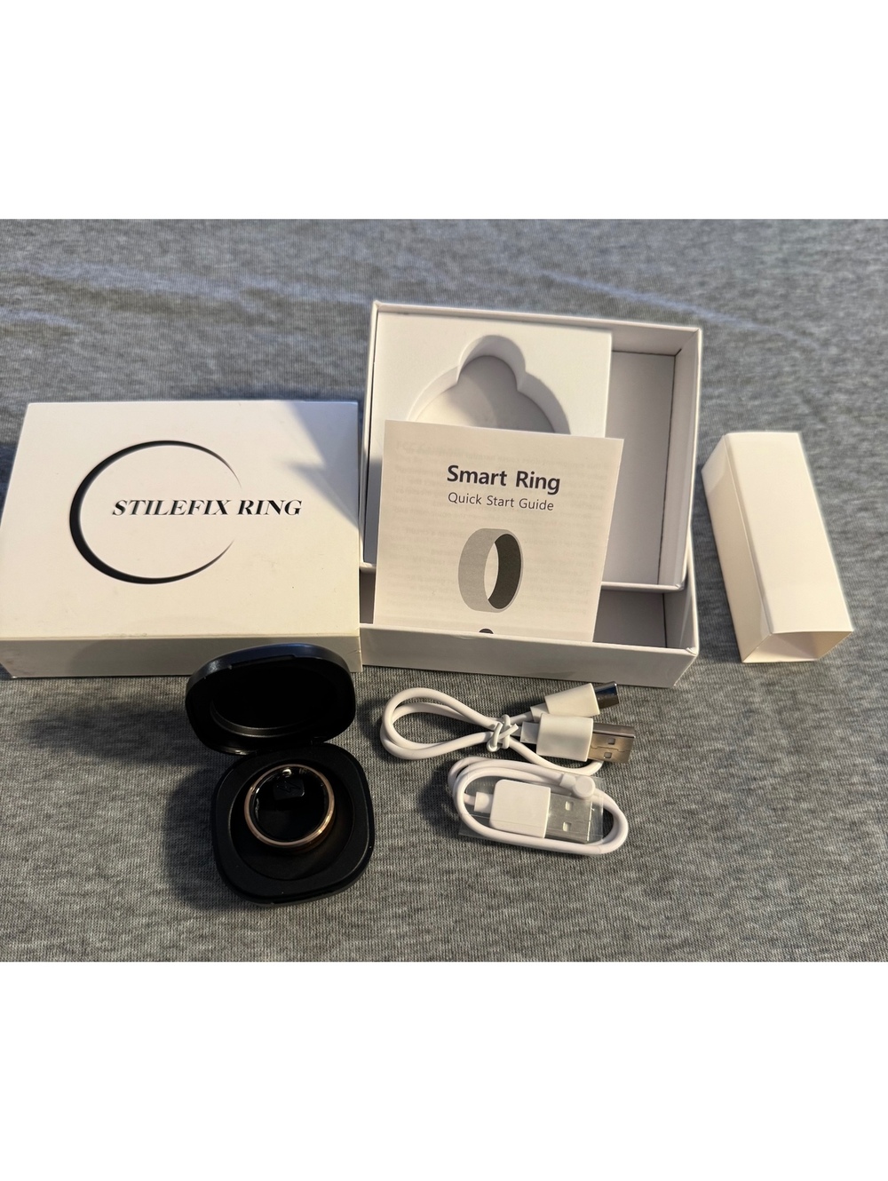 Stileflex Smart Ring Rose Gold Size 8 Plus